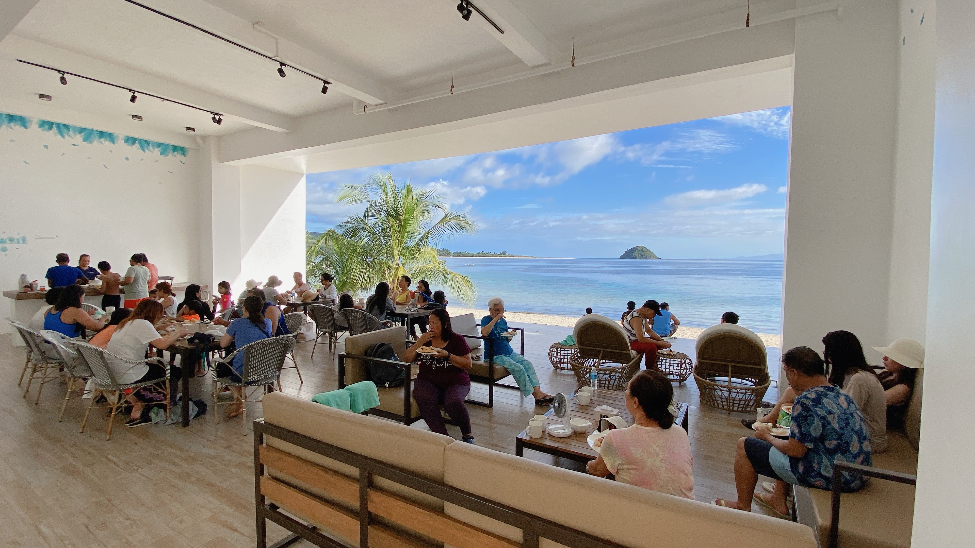 Dining at Romblon Beach Resort